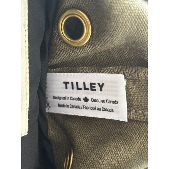 Tilley Heritage Hat Bucket Womens 7 1/4 Medium Camo‎ Green NWOT Hiking Outdoor - Picture 8 of 8